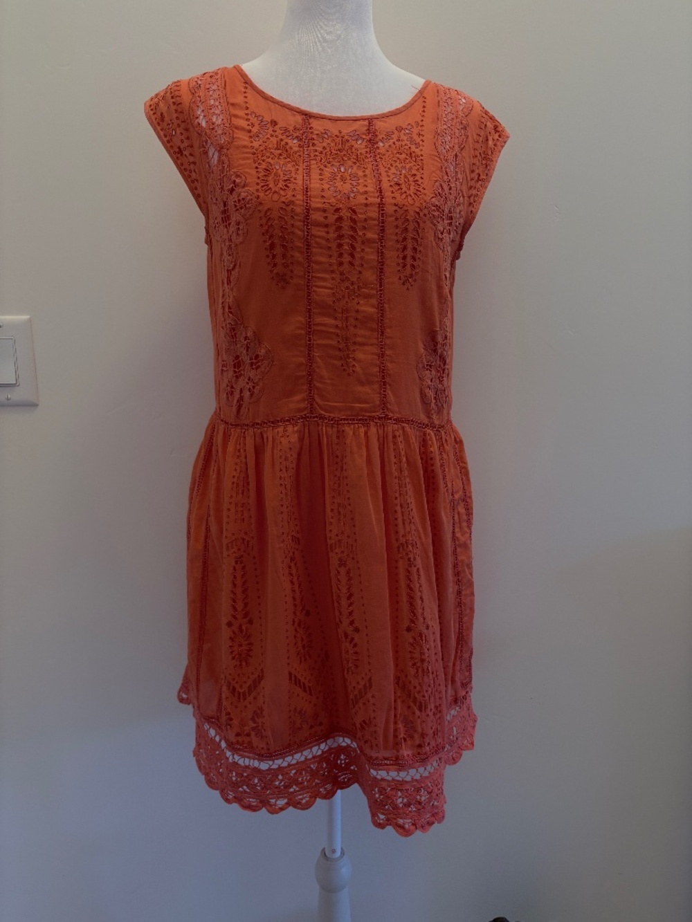 Meadow Rue Orange Summer Dress